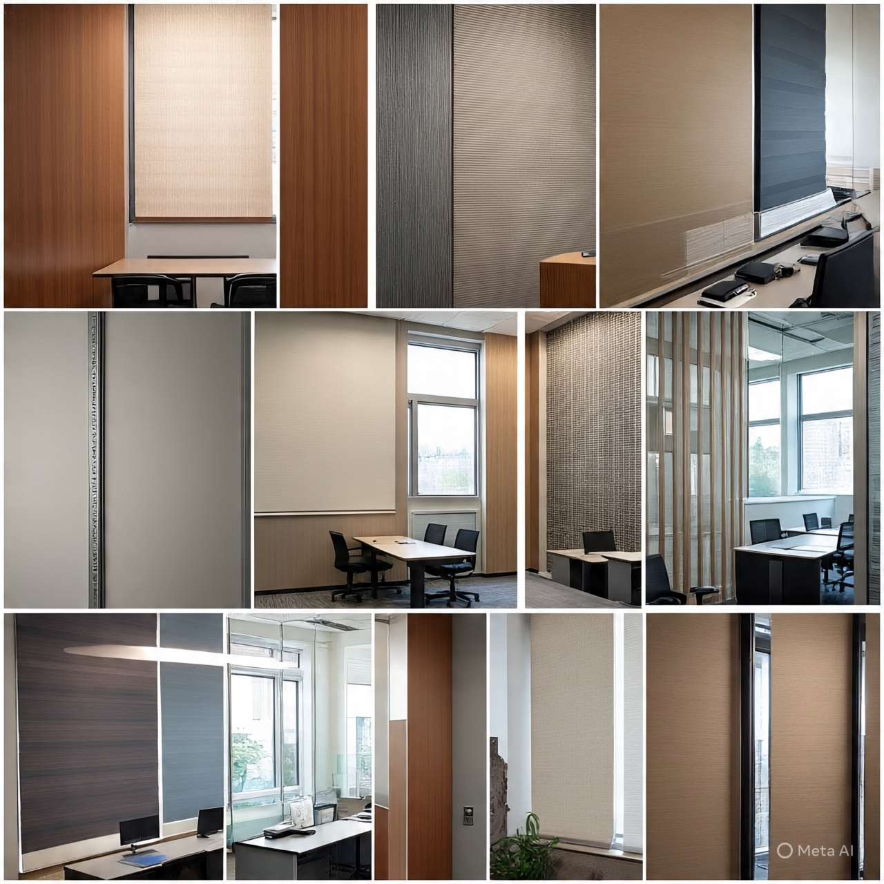 Residential window blinds Abu Dhabi villa installation